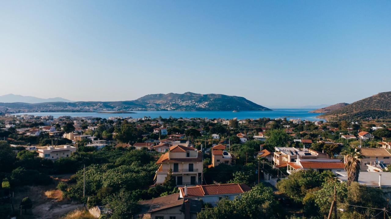 Small House Great View In Porto-Rafti Gulf Pórto Ráfti Exterior photo
