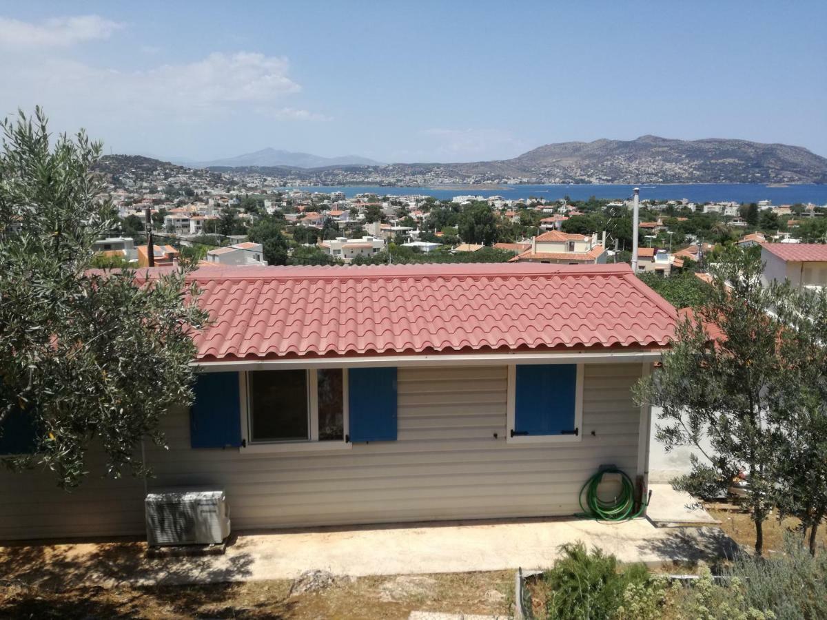 Small House Great View In Porto-Rafti Gulf Pórto Ráfti Exterior photo